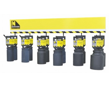 Rack of 3/4in Drive Deep Impact Sockets